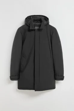Polo Club Vestes*Manteau Soho classique bleu marine avec capuche amovible et détails Noir