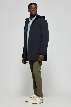 Polo Club Vestes*Manteau Soho classique avec capuche amovible et détails Bleu Marine