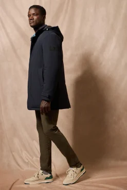 Polo Club Vestes*Manteau Soho classique avec capuche amovible et détails Bleu Marine