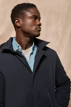 Polo Club Vestes*Manteau Soho classique avec capuche amovible et détails Bleu Marine