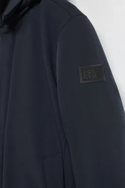 Polo Club Vestes*Manteau Soho classique avec capuche amovible et détails Bleu Marine