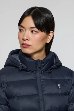 Polo Club Vestes*Manteau Suzette ultralight avec broderie Rigby Go Bleu Marine