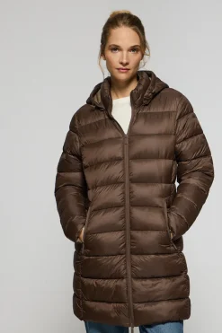 Polo Club Vestes*Manteau Suzette ultralight marron avec écusson Rigby Go Brun