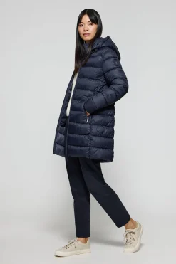 Polo Club Vestes*Manteau Suzette ultralight avec écusson Rigby Go Bleu Marine