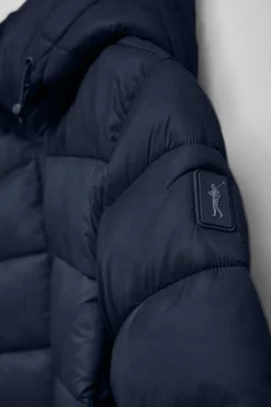 Polo Club Vestes*Manteau Suzette ultralight avec écusson Rigby Go Bleu Marine