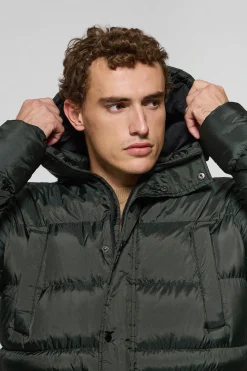 Polo Club Vestes*Manteau Greenwich avec poches et capuche fixe avec détails Vert