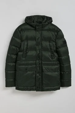 Polo Club Vestes*Manteau Greenwich avec poches et capuche fixe avec détails Vert