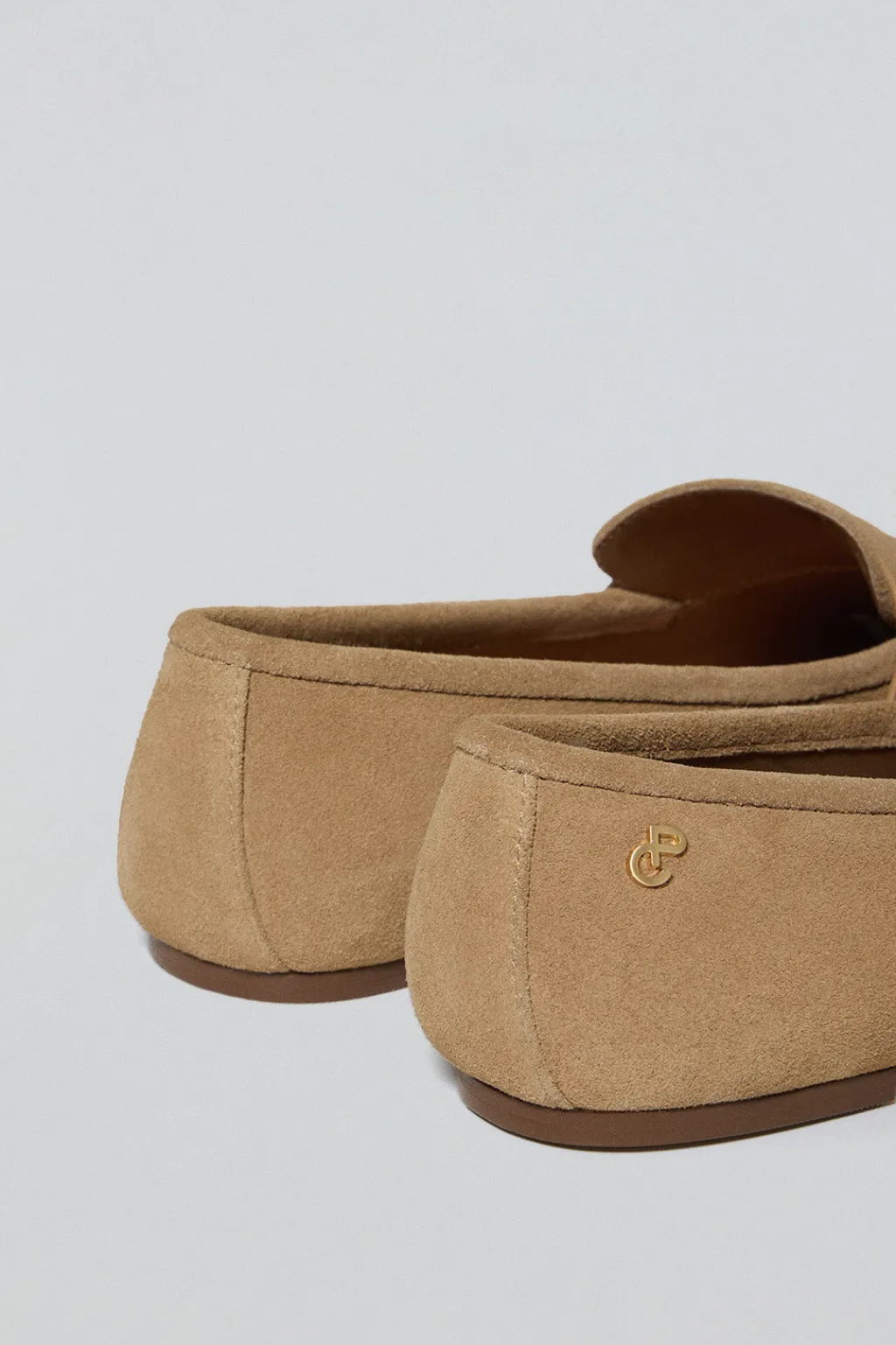 Polo Club Chaussures*Mocassins Antonella en croûte de cuir avec des détails métallisés Camel