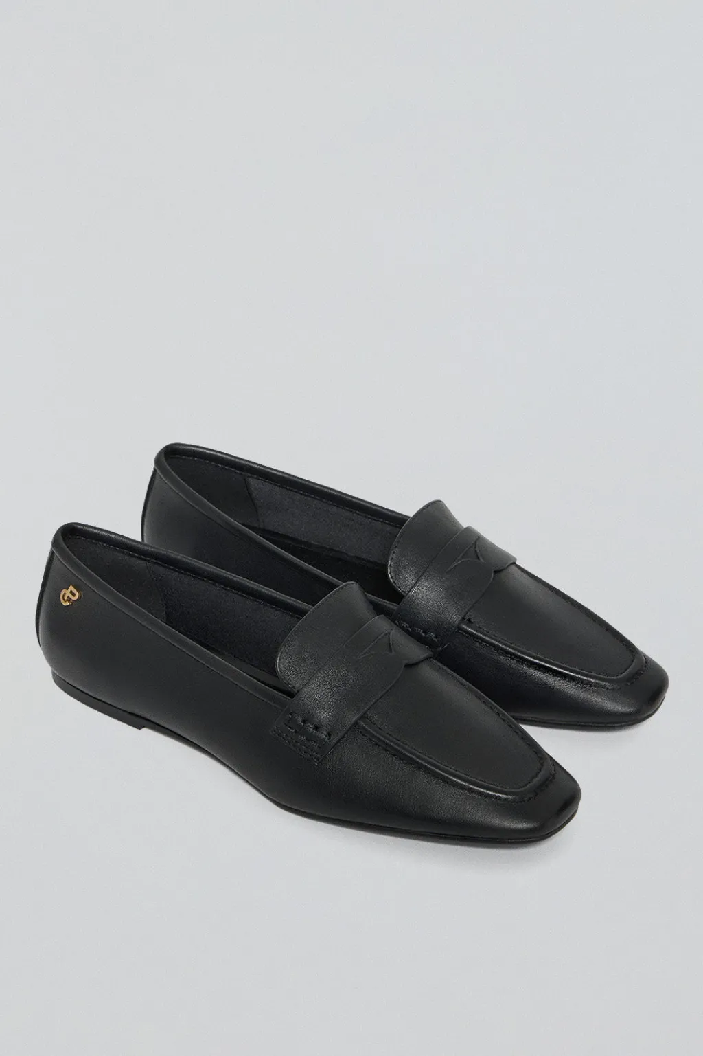 Polo Club Chaussures*Mocassins Antonella en cuir nappa avec des détails métallisés Noir