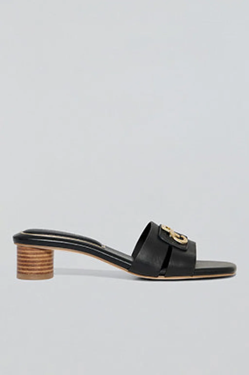 Polo Club Chaussures*Mule à talon Giorgia e avec un détail métallisé Noir