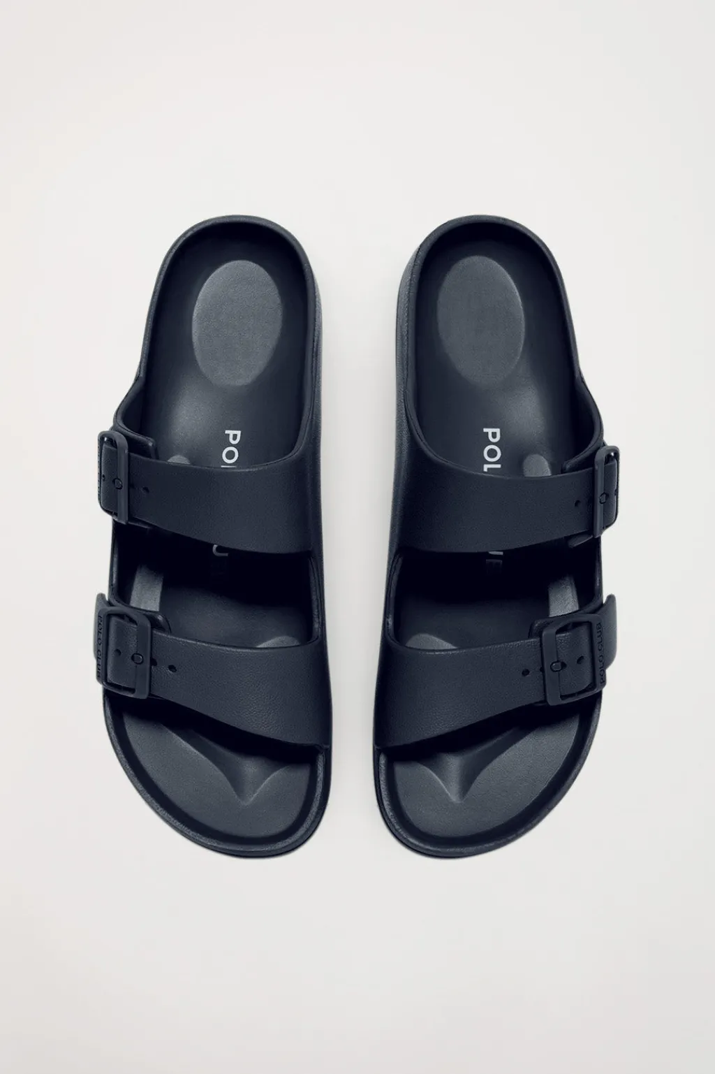 Polo Club Chaussures*Nu-pieds bio pour femme à boucles Bleu Marine