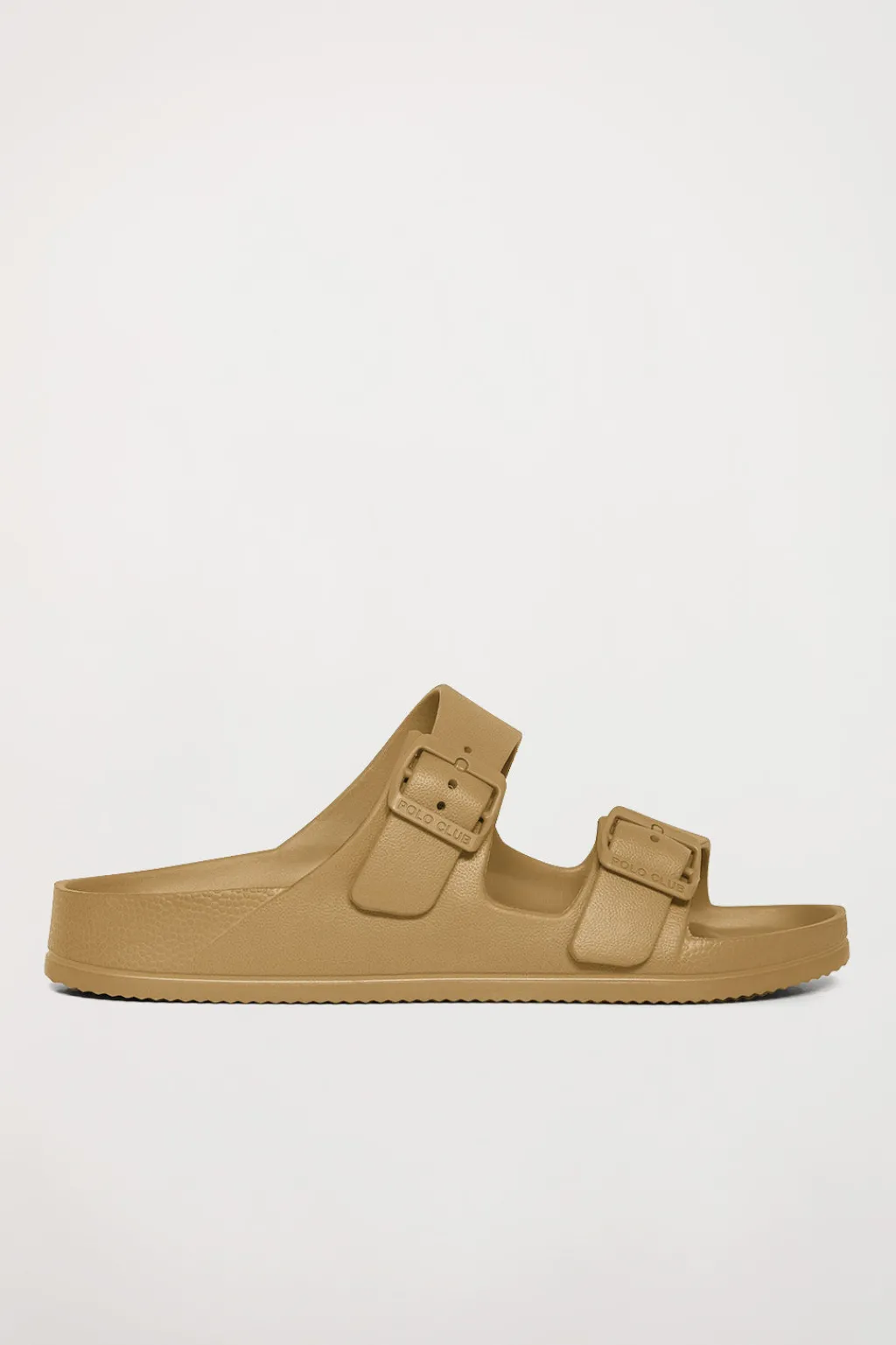 Polo Club Chaussures*Nu-pieds bio pour femme à boucles Camel