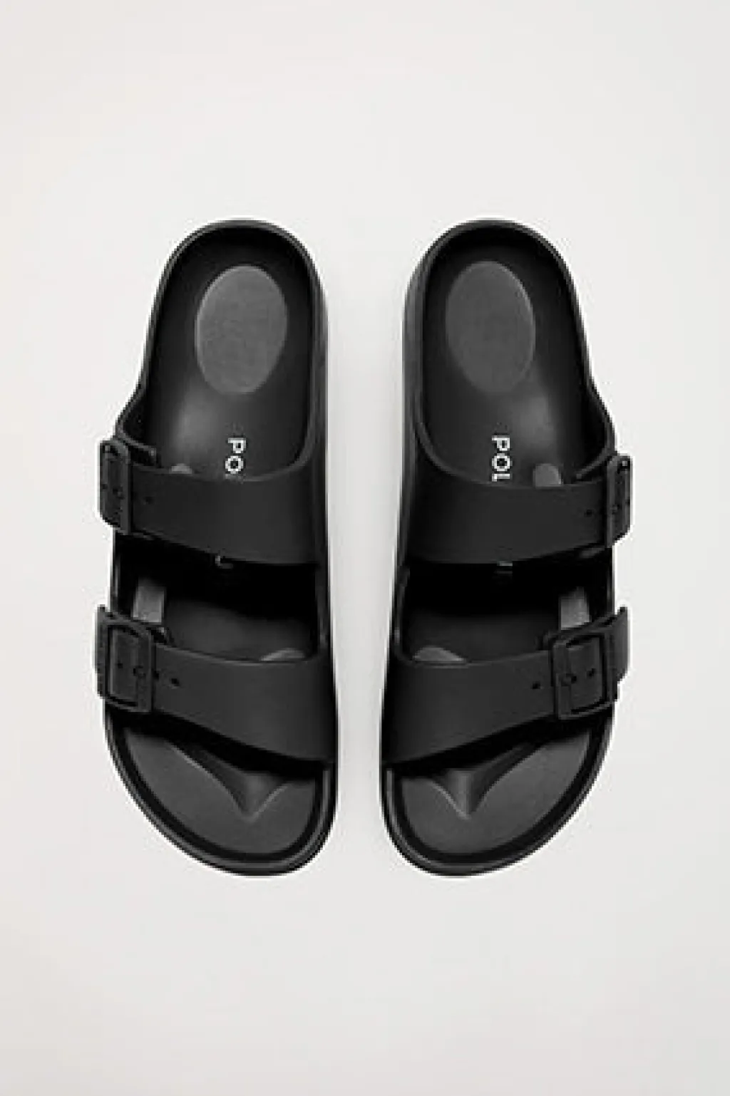 Polo Club Chaussures*Nu-pieds bio s pour homme à boucles Noir