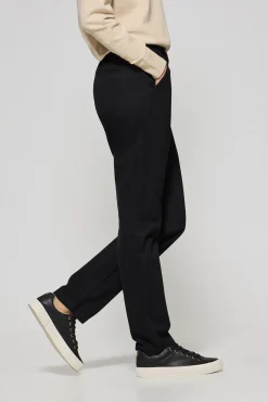 Polo Club Pantalons*Pantalon chino May avec broderie sur une poche minimaliste Noir