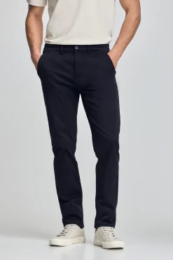 Polo Club Pantalons*Pantalon chino slim Moore Bleu Marine