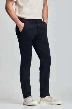 Polo Club Pantalons*Pantalon chino slim Moore Bleu Marine