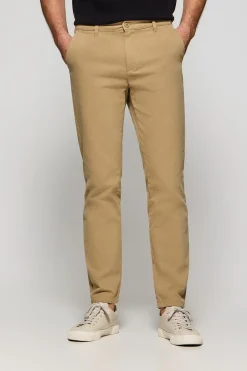 Polo Club Pantalons*Pantalon chino Vanya couleur avec broderie Sable