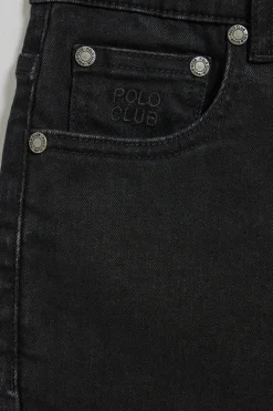Polo Club Pantalons*Pantalon en denim Tanya avec détails Noir