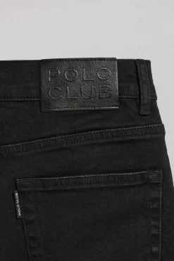 Polo Club Pantalons*Pantalon en denim Tanya avec détails Noir