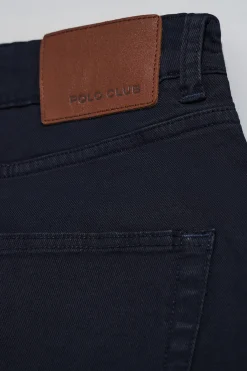 Polo Club Pantalons*Pantalon slim Voss à cinq poches Bleu Marine