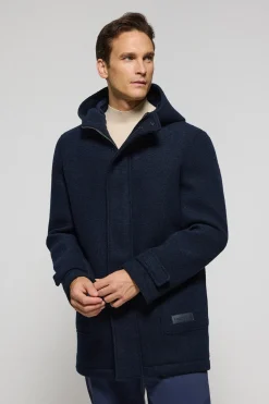 Polo Club Vestes*Parka à capuche Clay avec détails Bleu Marine