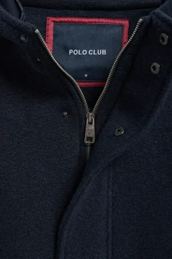 Polo Club Vestes*Parka à capuche Clay avec détails Bleu Marine