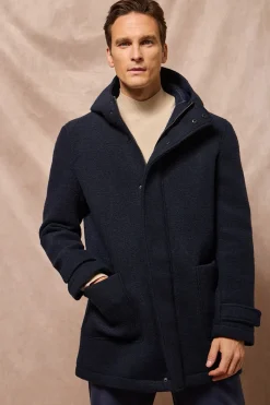 Polo Club Vestes*Parka à capuche Clay avec détails Bleu Marine