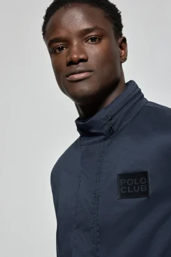 Polo Club Vestes*Parka légère Chelsea à écusson griffé Bleu Marine