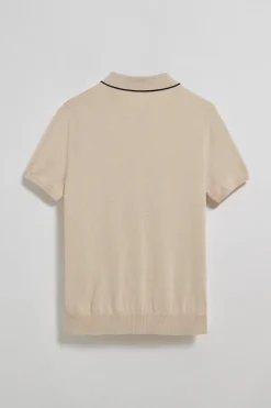 Polo Club Pulls|Polos*Polo en maille avec boutons et broderie Rigby Go Beige