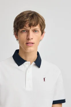 Polo Club Polos*Polo à manches courtes Dareh avec broderie Rigby Go Blanc