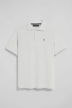 Polo Club Polos*Polo à manches courtes et trois boutons avec logo brodé Rigby Go Blanc