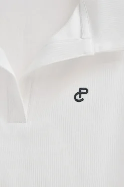 Polo Club Polos*Polo sans manches à logo brodé Blanc