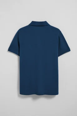 Polo Club Polos*Polo à manches courtes et trois boutons avec logo brodé Rigby Go Bleu Indigo