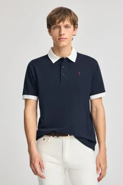 Polo Club Polos*Polo Dareh à manches courtes avec broderie Rigby Go Bleu Marine