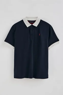 Polo Club Polos*Polo Dareh à manches courtes avec broderie Rigby Go Bleu Marine