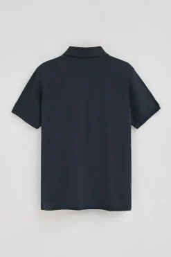Polo Club Polos*Polo en piqué à manches courtes avec broderie Rigby Best Bleu Marine