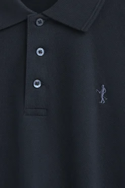 Polo Club Polos*Polo en piqué à manches courtes avec broderie Rigby Best Bleu Marine