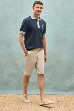 Polo Club Polos*Polo Morfeo à manches courtes avec détail nautique Bleu Marine