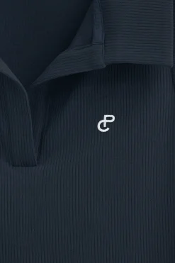 Polo Club Polos*Polo sans manches avec monogramme brodé Bleu Marine
