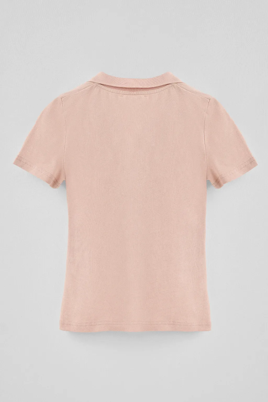 Polo Club Polos*Polo couleur en coton et lin sans boutons avec broderie Rigby Go Maquillage