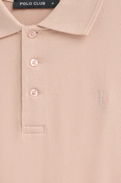 Polo Club Polos*Polo couleur en piqué à manches longues avec broderie Rigby Best Maquillage