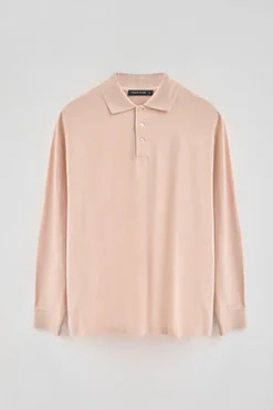 Polo Club Polos*Polo couleur en piqué à manches longues avec broderie Rigby Best Maquillage
