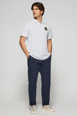 Polo Club Polos*Polo Nautic avec écusson nautique sur la poitrine Blanc