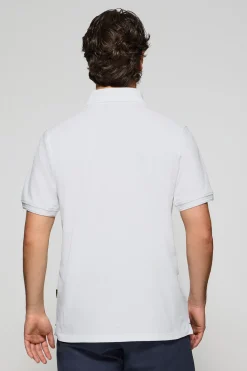 Polo Club Polos*Polo Nautic avec écusson nautique sur la poitrine Blanc