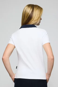 Polo Club Polos*Polo Nautic sans boutons avec détail nautique sur la poitrine Blanc