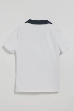 Polo Club Polos*Polo Nautic sans boutons avec détail nautique sur la poitrine Blanc