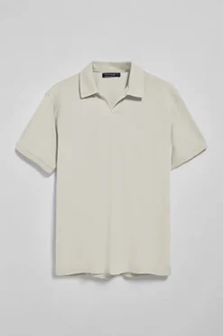 Polo Club Polos*Polo Pascal sans boutons avec monogramme brodé Gris clair