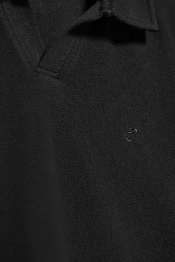 Polo Club Polos*Polo Pascal sans boutons avec monogramme brodé Noir