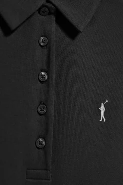 Polo Club Polos*Polo Pereira à cinq boutons, avec broderie Rigby Go Noir