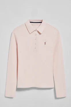 Polo Club Polos*Polo Priyanka à cinq boutons, avec broderie Rigby Go Rose